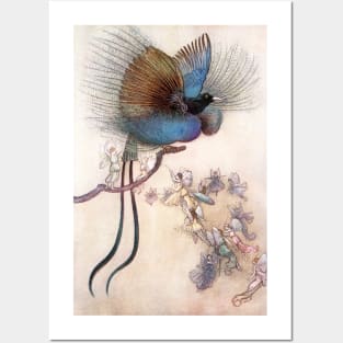 The Bird of Paradise by Warwick Goble Posters and Art